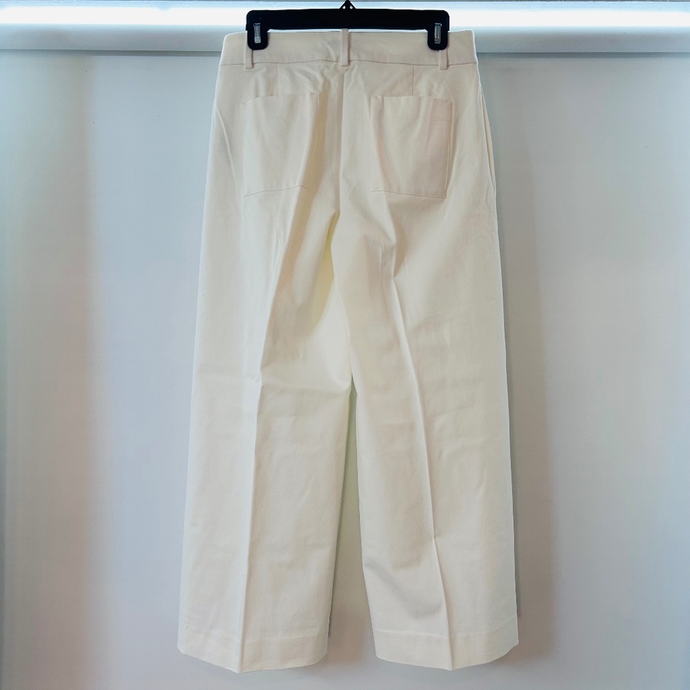 J.Crew Sydney Wide-leg Pant in Bi-stretch Cotton Blend - Picture 7 of 7